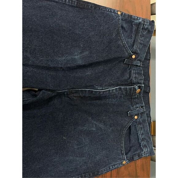 Wrangler Cowboy Cut Slim Fit Jeans Size 36x30 - Picture 2 of 6